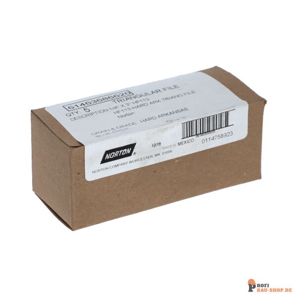 nortonschleifmittel/NORTON_schleifmittel_61463686620 90 Special stones Sharpening stones-Norton TRIANGULAR FILE-76.2x-HARD ARKANSAS_164910